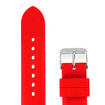 Bracelet de plongée en caoutchouc en deux pièces, rouge, 20 mm image