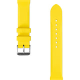 Two-Piece Rubber Dive Strap, Yellow, 20mm image
