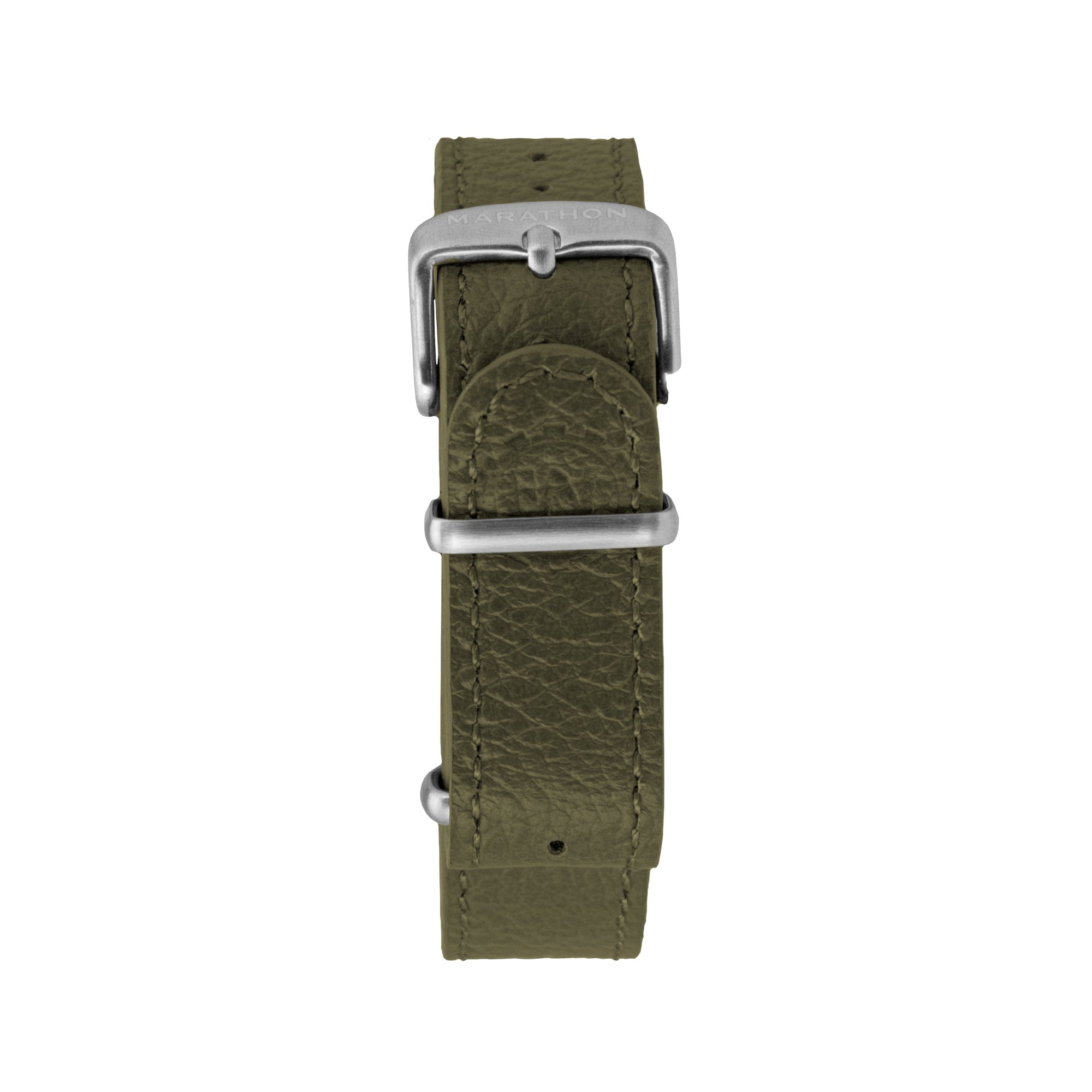 Bracelet en cuir DEFSTAN , vert olive, 20 mm image
