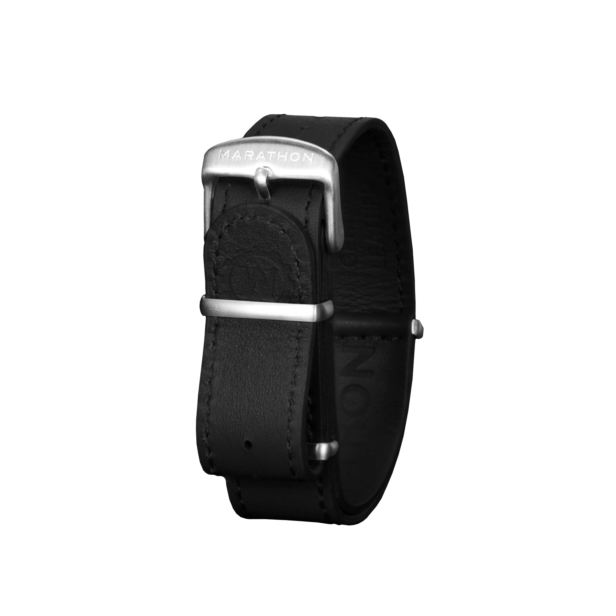 Bracelet en cuir DEFSTAN , noir, 22 mm image