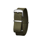Bracelet en cuir DEFSTAN , vert olive, 22 mm image