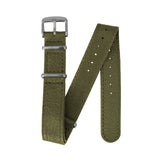 Leather DEFSTAN Strap, Olive Green, 18mm image