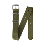 Leather DEFSTAN Strap, Olive Green, 16mm image
