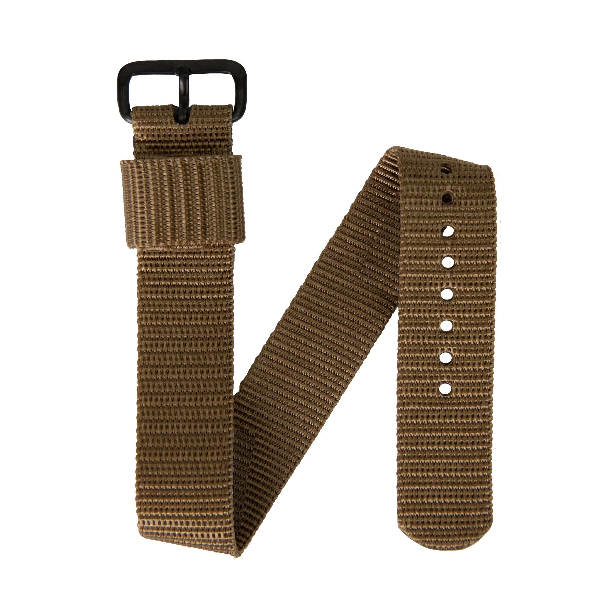 Ballistic Nylon Strap, Desert Tan, 22mm image