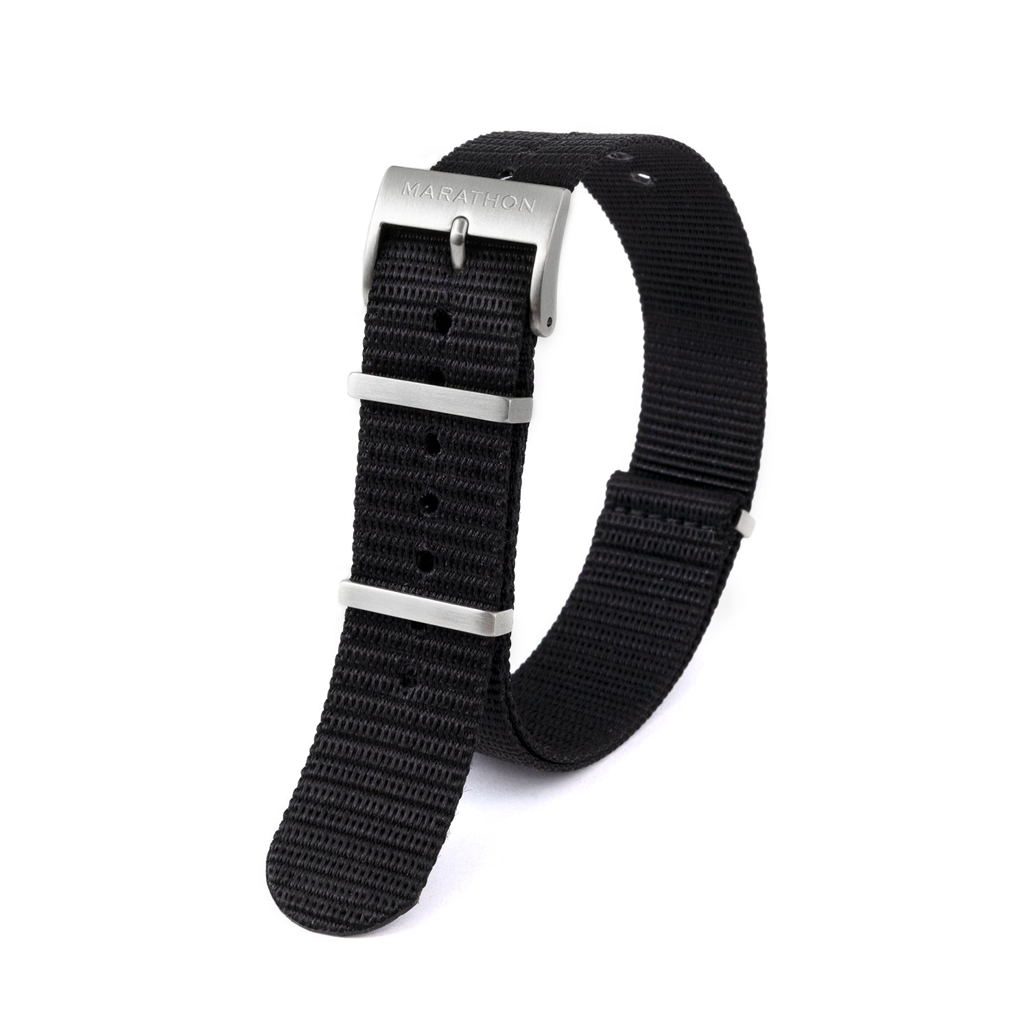 Nylon DEFSTAN Strap, Black, 22mm image