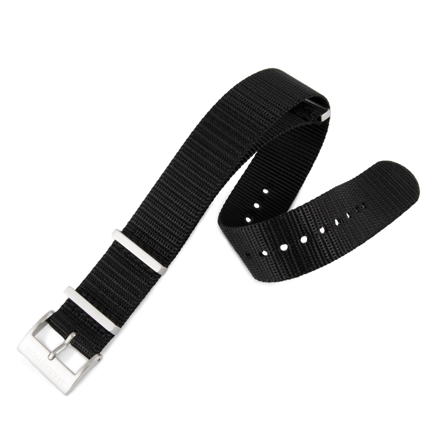 Bracelet DEFSTAN en nylon, noir, 20 mm image