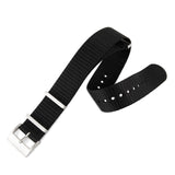 20mm Nylon NATO Watch Band/Strap with Stainless Steel Square Buckle - marathonwatch