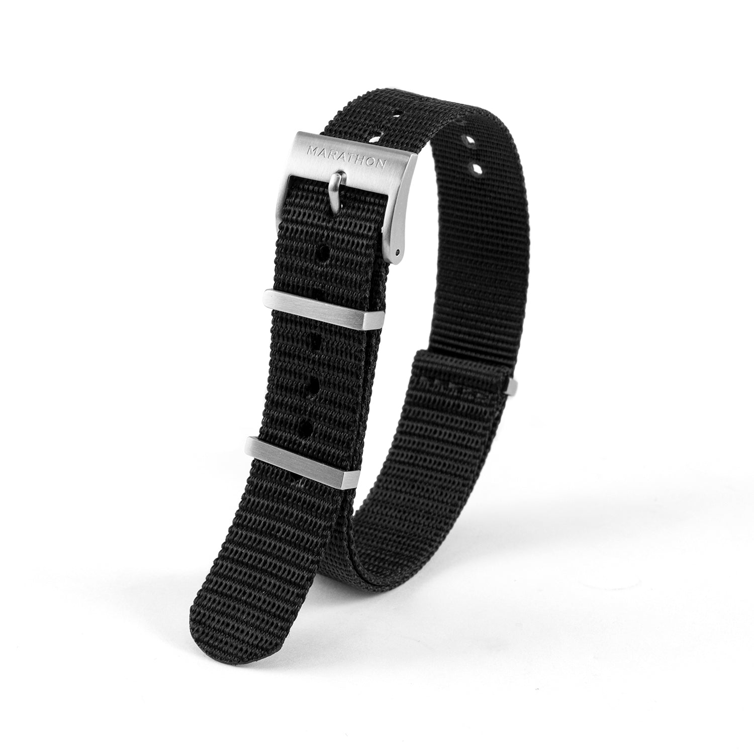 Nylon DEFSTAN Strap, Black, 18mm image