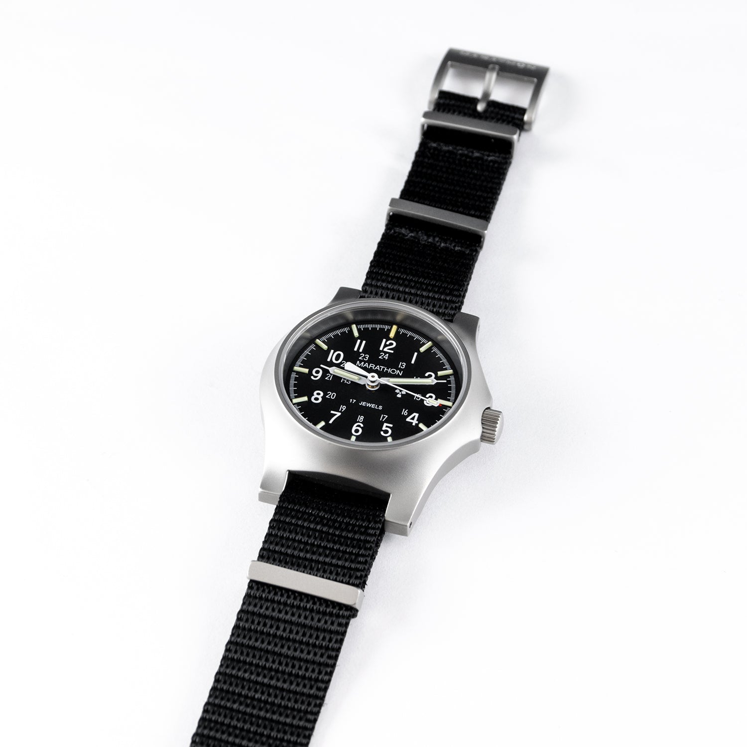 Nylon DEFSTAN Strap, Black, 16mm image