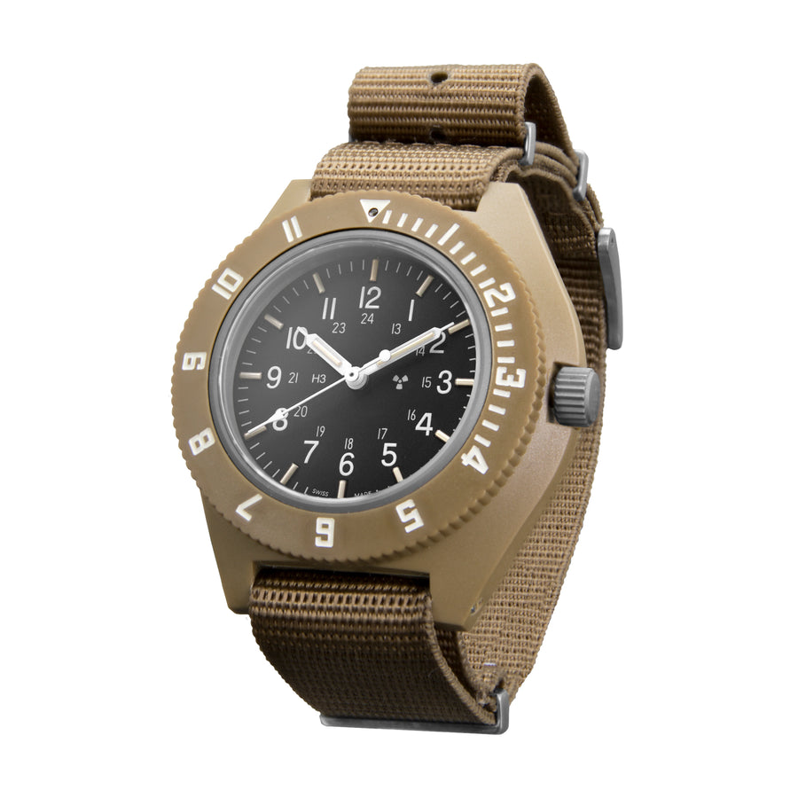 Desert Tan Pilot's Navigator - Sterile Dial - 41mm - marathonwatch
