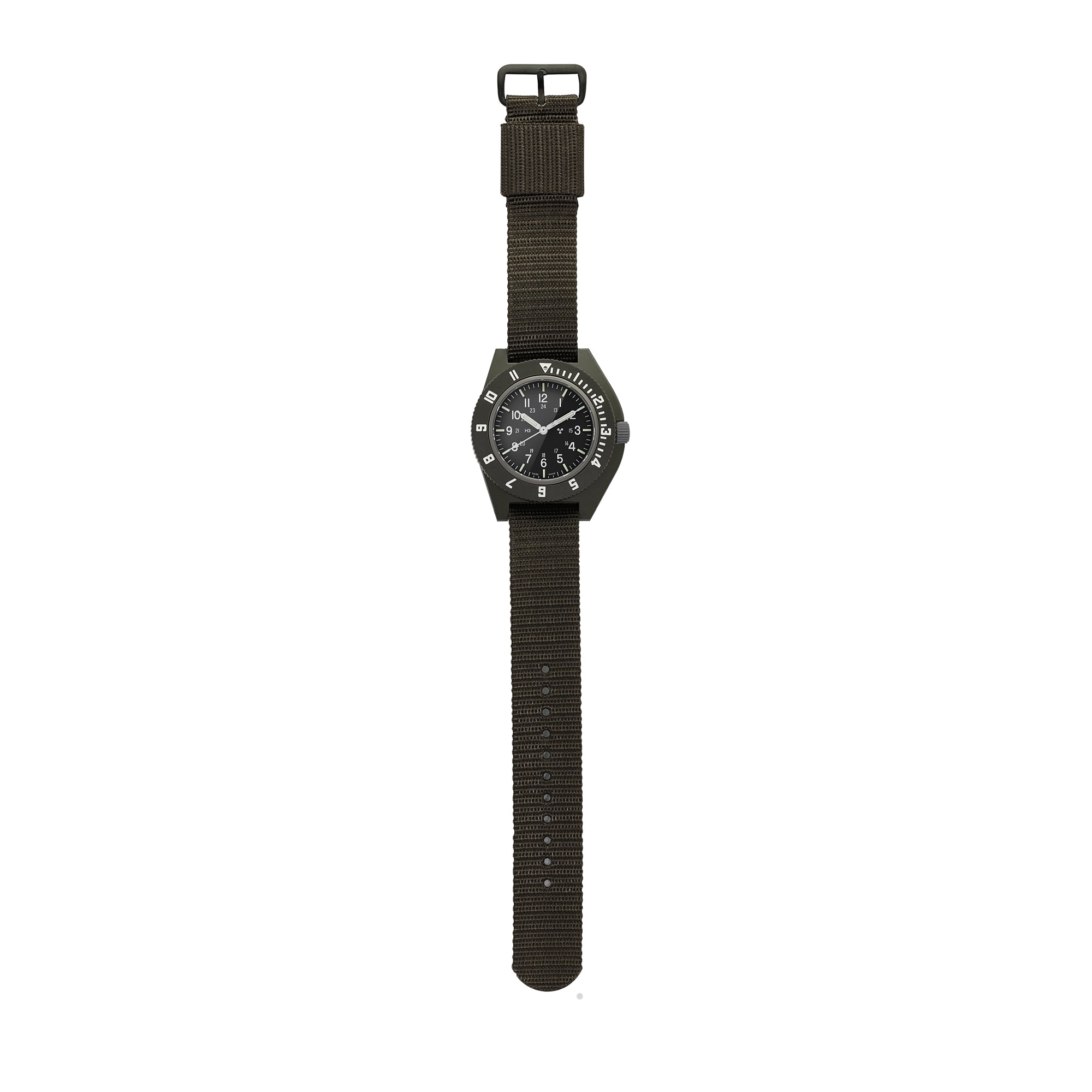 Ballistic Nylon Strap, Black, 20mm image