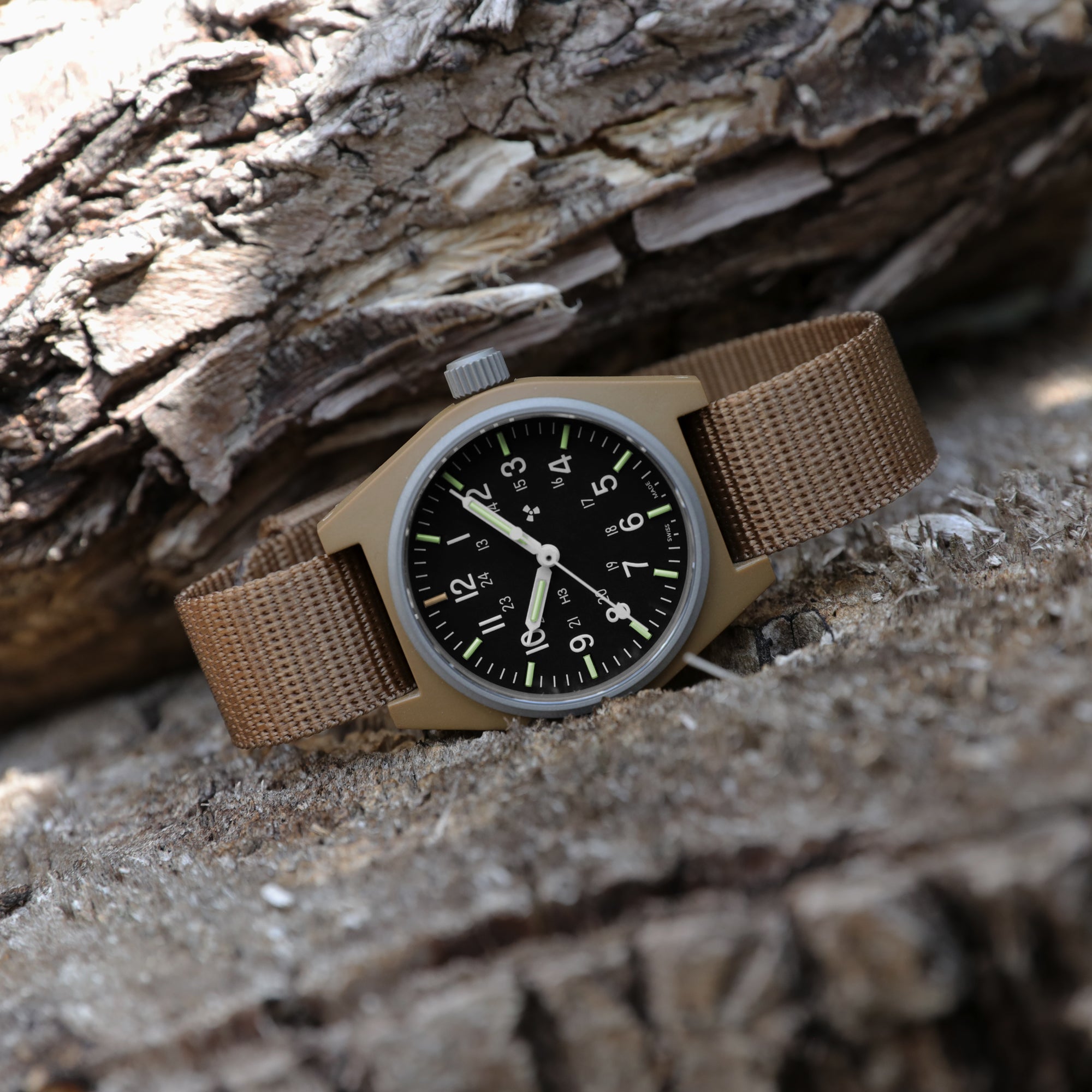 34mm Desert Tan General Purpose Quartz (GPQ) image