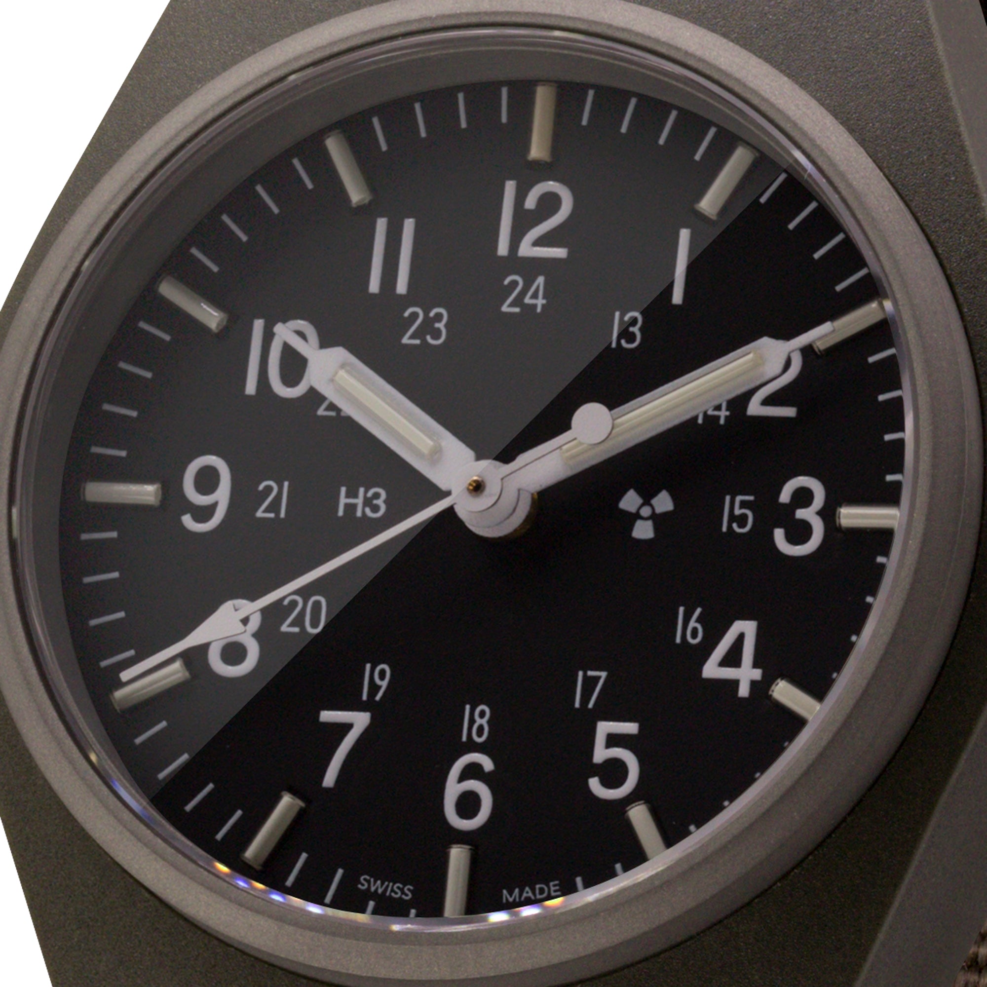 34mm Sage Green General Purpose Quartz (GPQ) – Marathon Watch