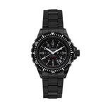 Grande montre automatique de plongée anthracite (GSAR) de 41mm avec bracelet en acier inoxydable image