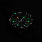 Grande montre automatique de plongée anthracite (GSAR) de 41mm avec bracelet en acier inoxydable image
