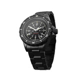 Grande montre automatique de plongée anthracite (GSAR) de 41mm avec bracelet en acier inoxydable image