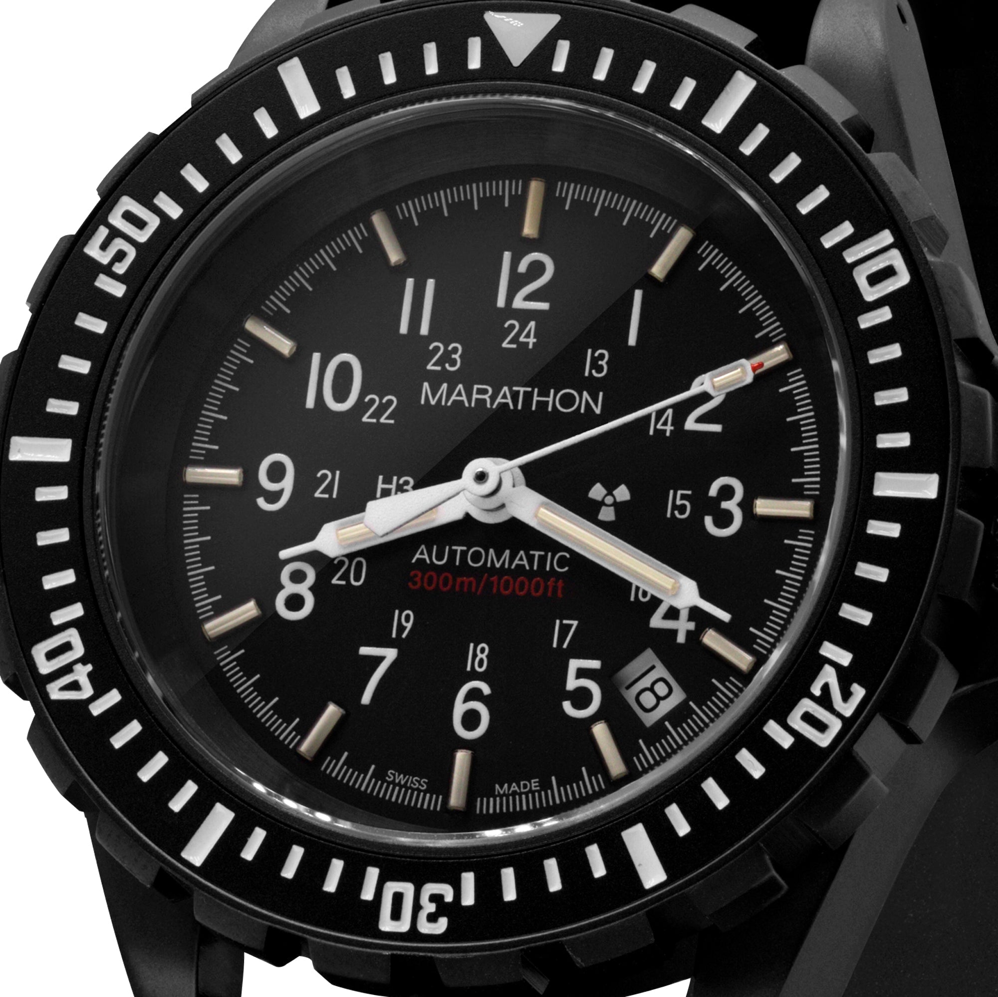 Grande montre automatique de plongée anthracite (GSAR) de 41mm avec bracelet en acier inoxydable image