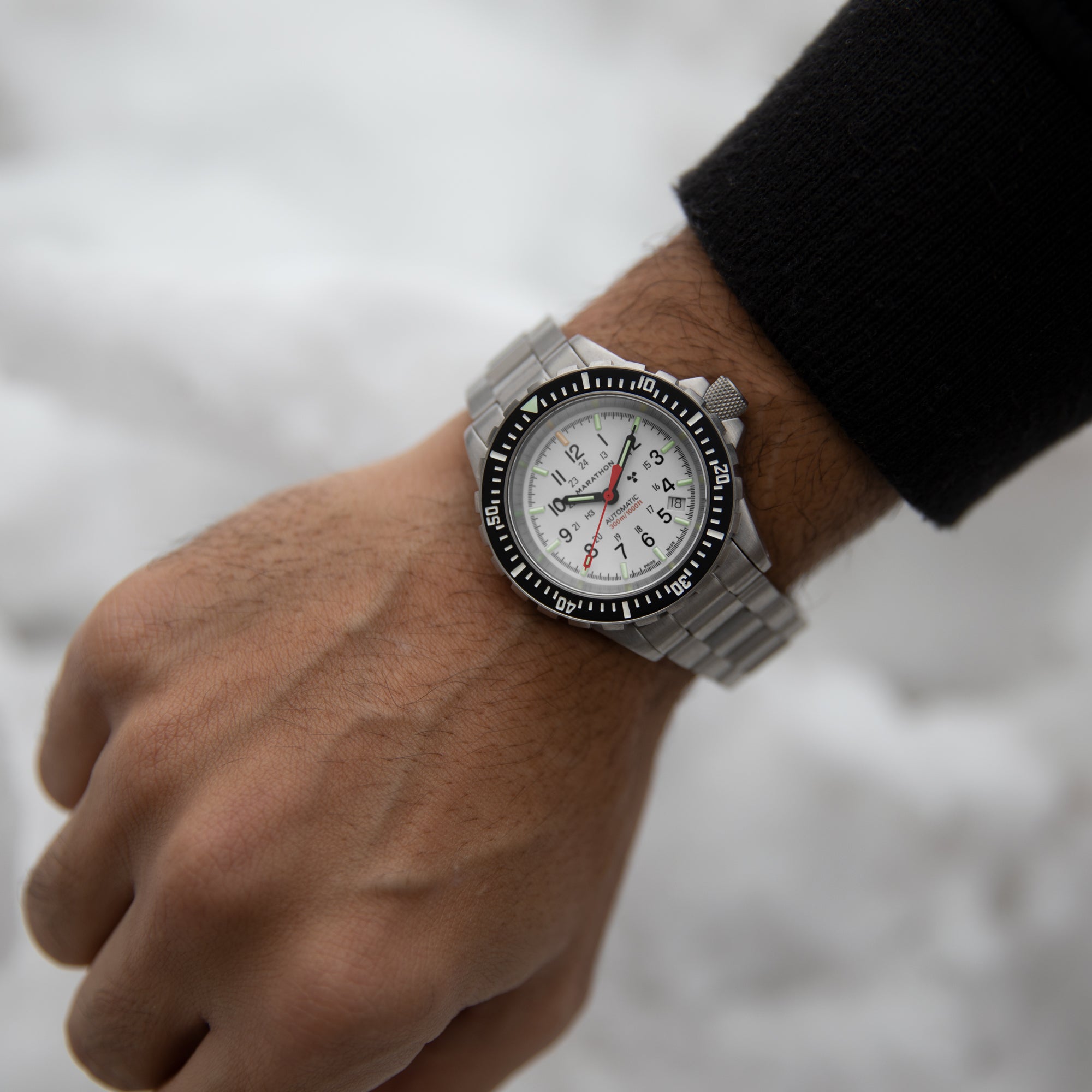 Arctic Edition Large Diver's Automatic (GSAR) - 41mm - marathonwatch