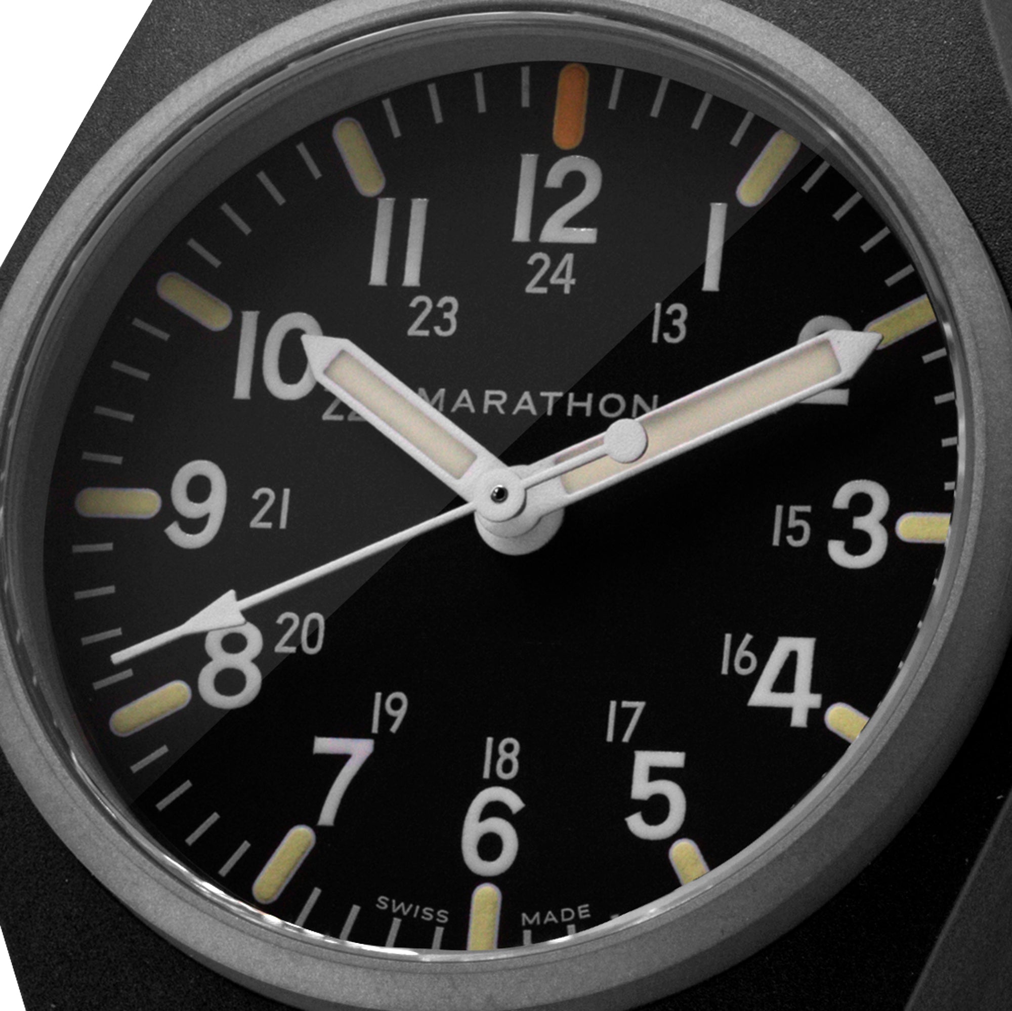 34mm Black General Purpose Quartz with MaraGlo (GPQ) image