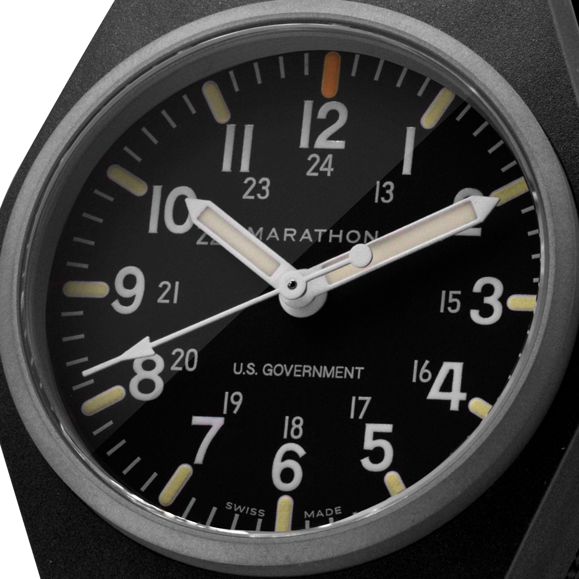 34mm Black General Purpose Quartz with MaraGlo (GPQ) image