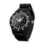 Navegador de piloto oficial del USMC negro de 41mm con fecha (cuarzo) image