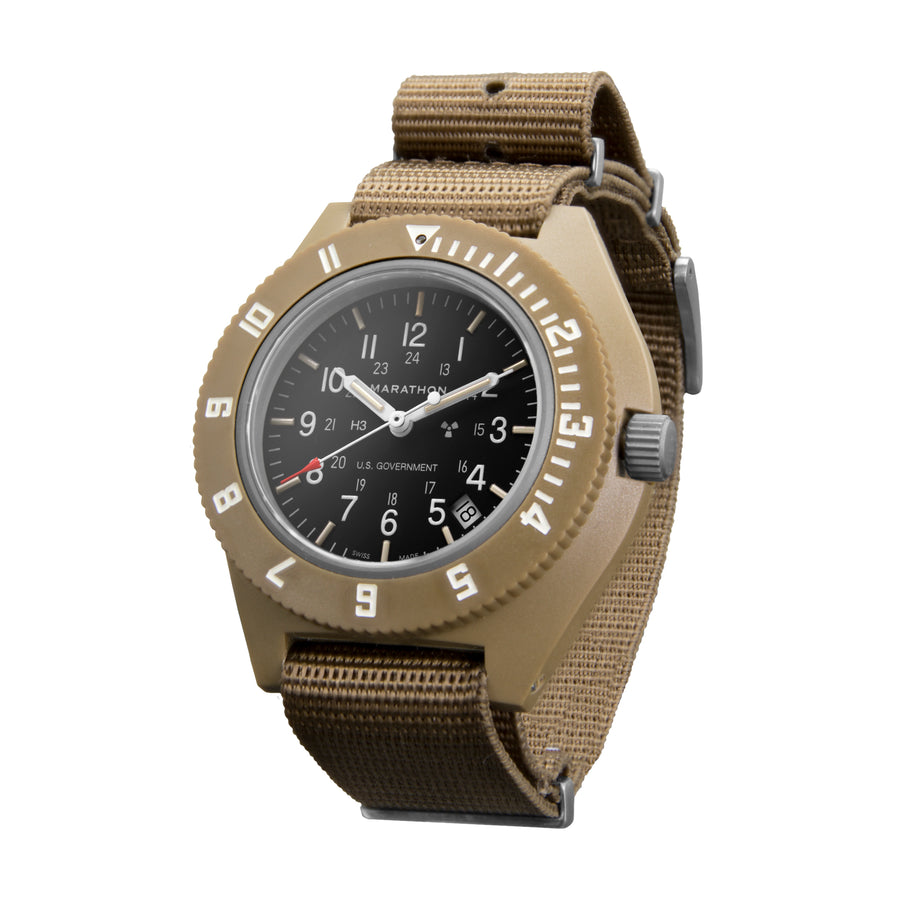 41mm Desert Tan Pilot's Navigator with Date