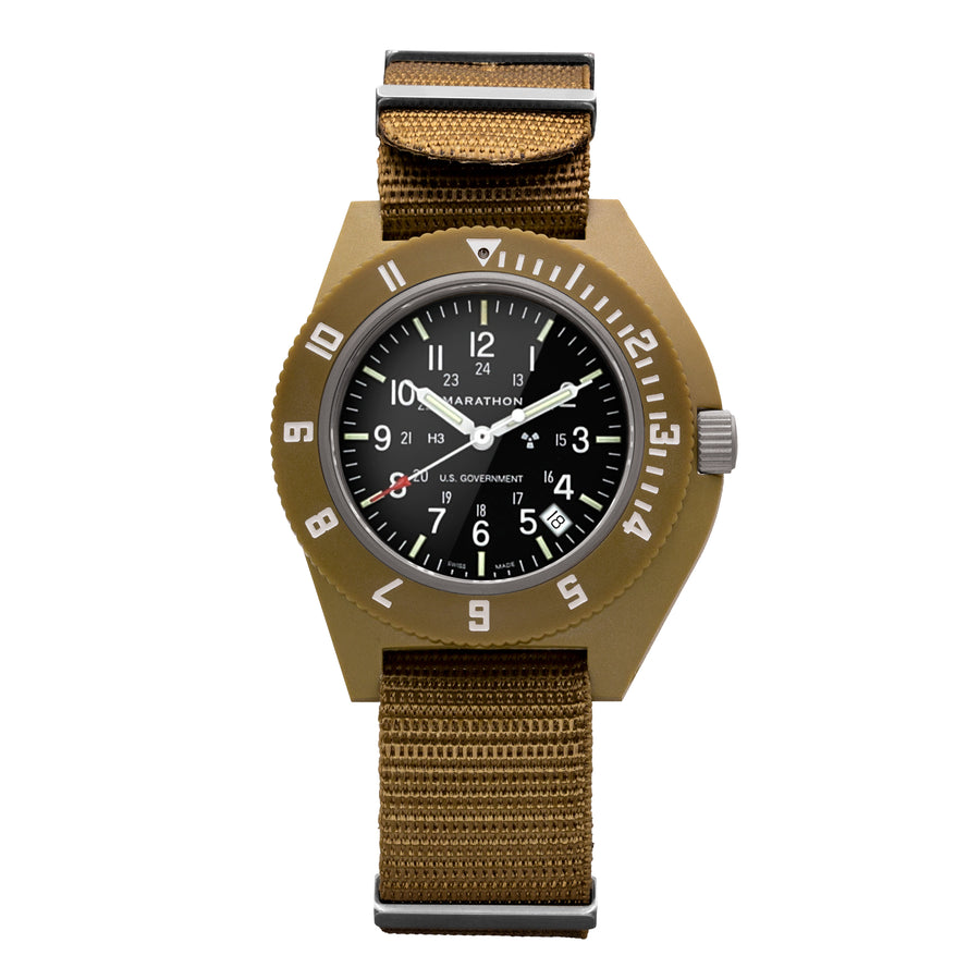 41mm Desert Tan Pilot's Navigator with Date