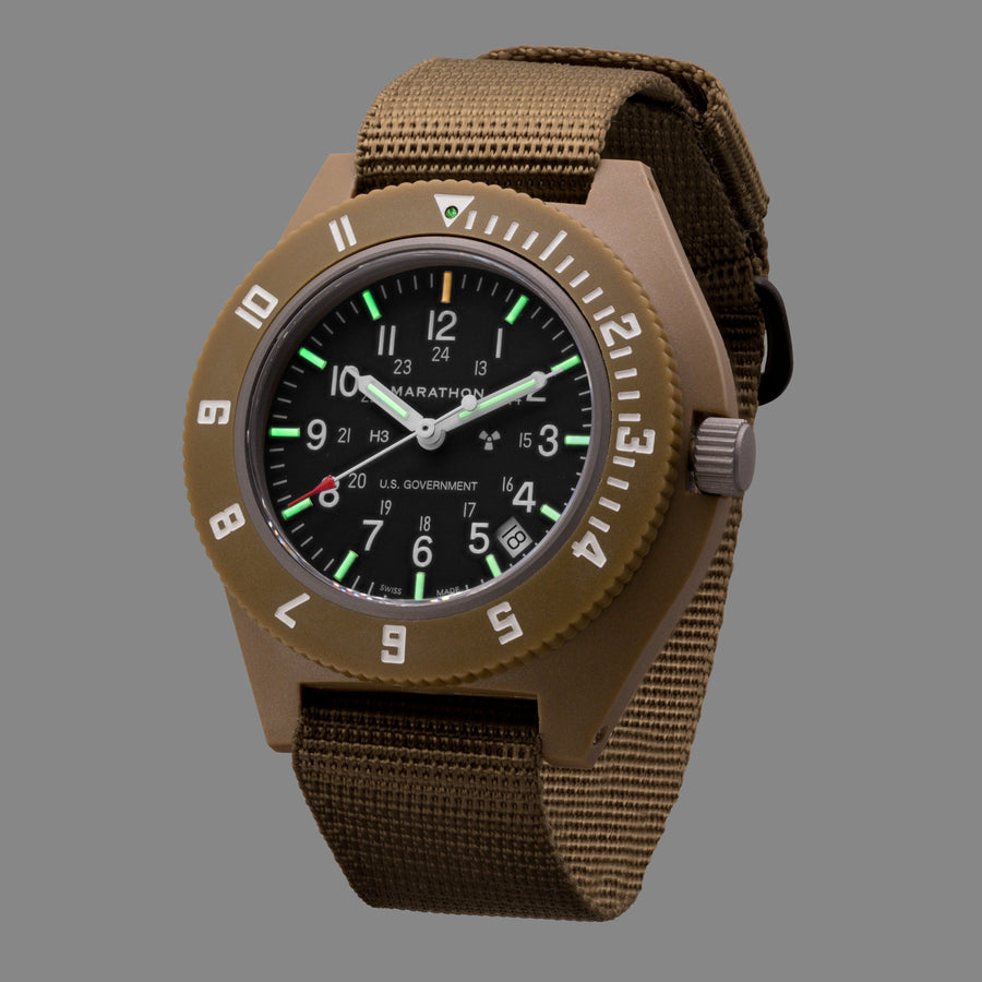41mm Desert Tan Pilot's Navigator with Date