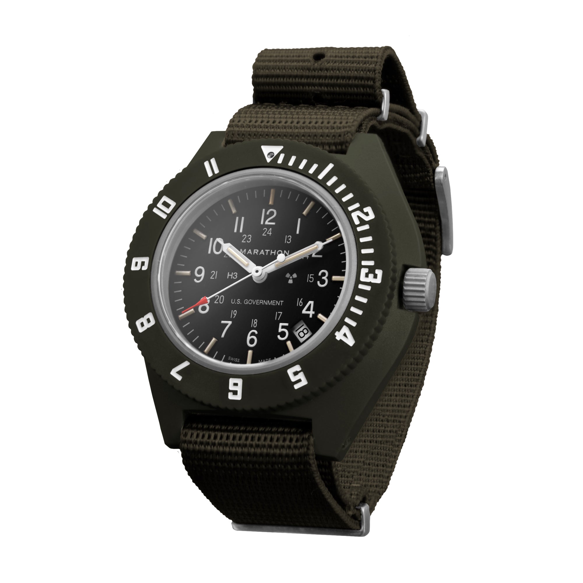 41mm Sage Green Pilot's Navigator with Date (Quartz) image