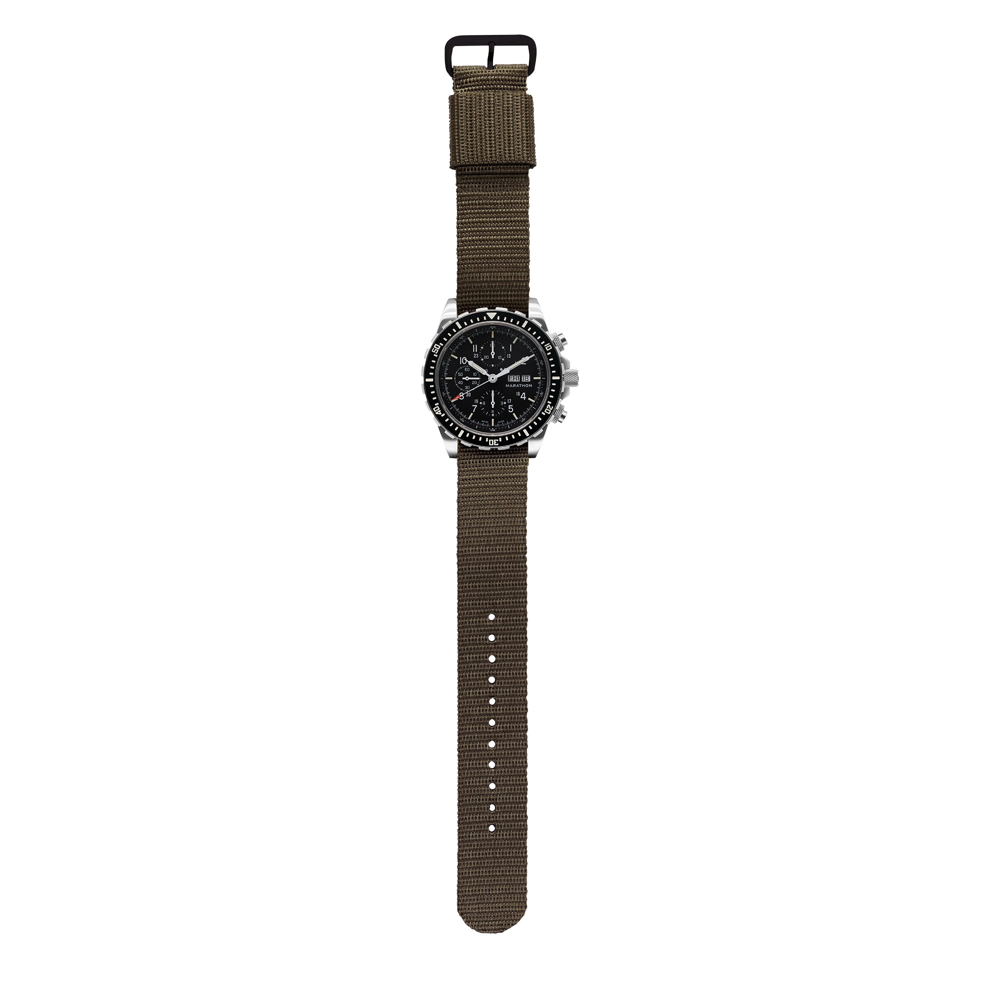 Ballistic Nylon Strap, Sage Green, 22mm image