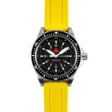 Two-Piece Rubber Dive Strap, Yellow, 22mm image