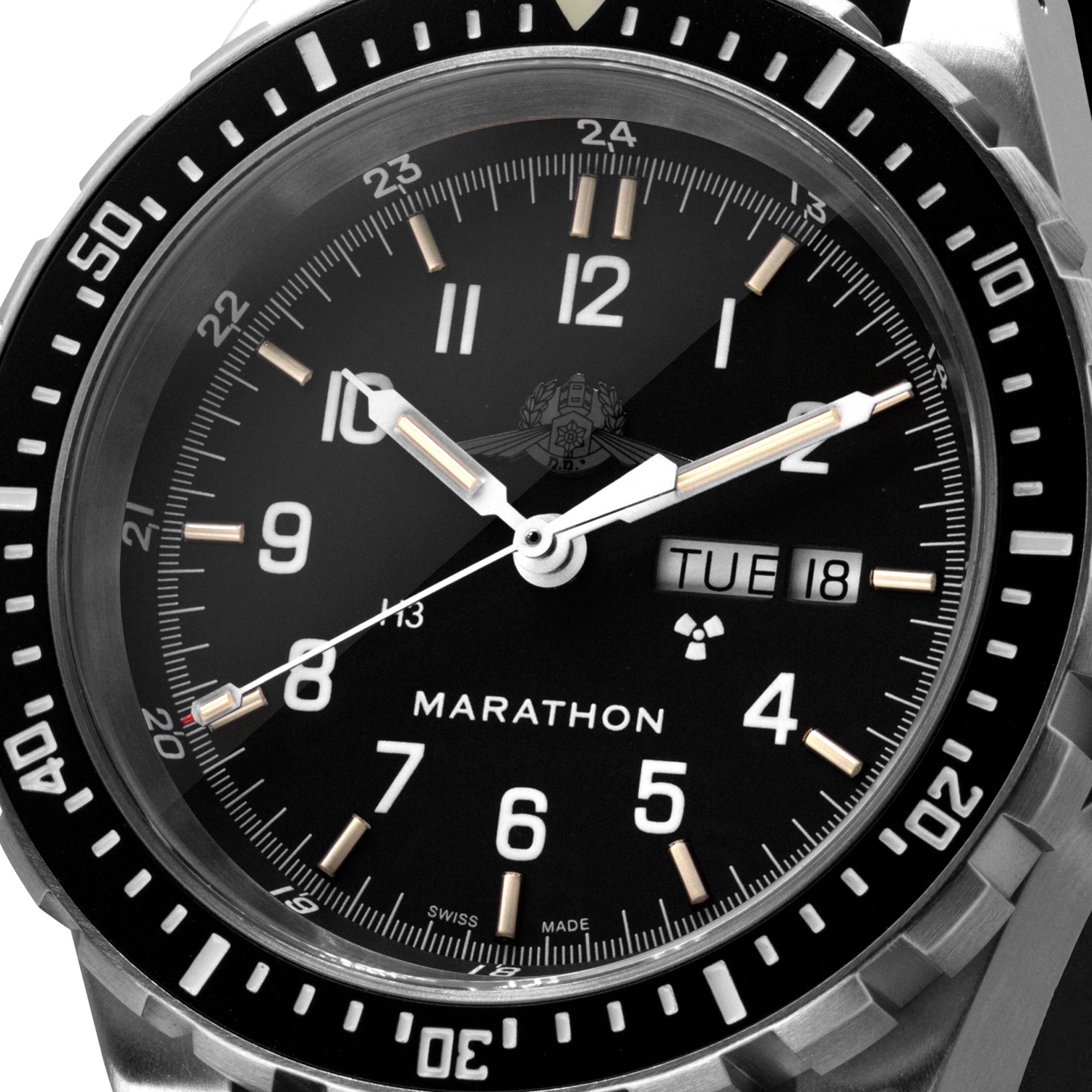 46mm Official IDF YAMAM™ Jumbo Day/Date Automatic (JDD) image