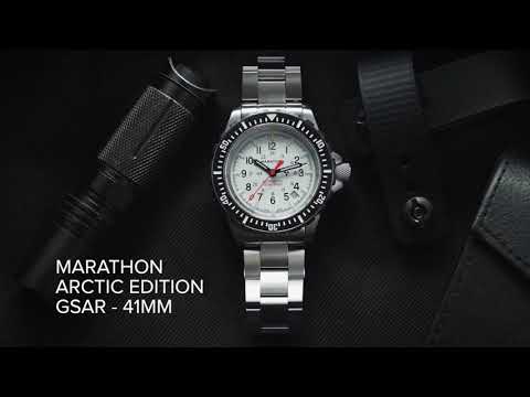 41mm Arctic Edition Large Diver's Automatic (GSAR) with Stainless Steel Bracelet