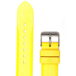 Two-Piece Rubber Dive Strap, Yellow, 20mm image