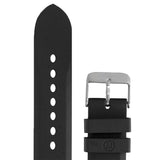 Two-Piece Rubber Dive Strap, Black, 20mm image